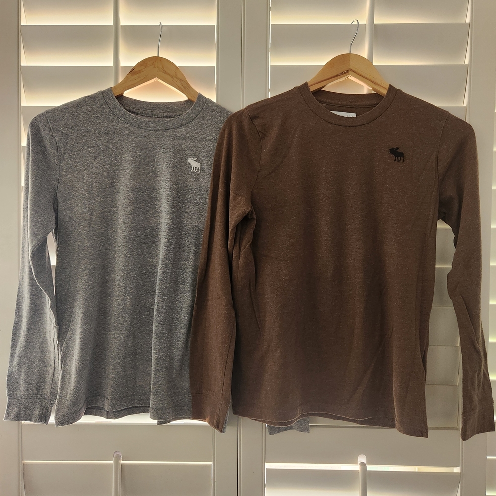 Abercrombie Kids Brown T-Shirt with Logo